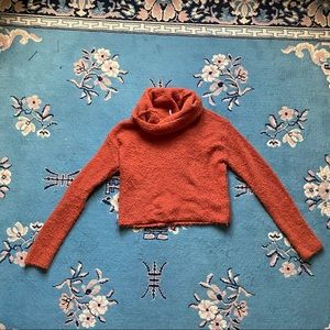 Free People Stormy pullover cowl neck sweater XS
